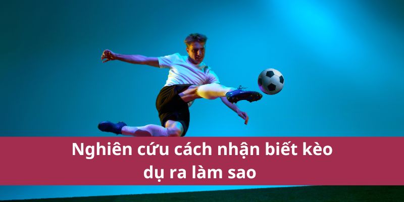 Nghiên cứu cách nhận biết kèo dụ ra làm sao  